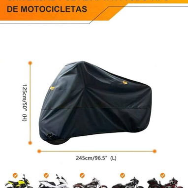 Capa impermeable para moto bicimoto - Img 120722471