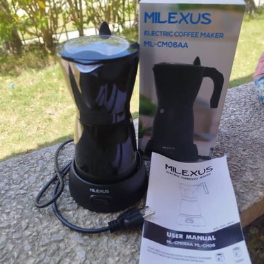 ☕Cafetera eléctrica 6 taza y las italiana de 4tazas - Img 111647771