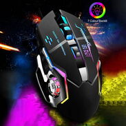 Mouse Gamer SHIPADOO de 6 botones, luces RGB y cable enmallado....Ver fotos....59201354 - Img 44953638