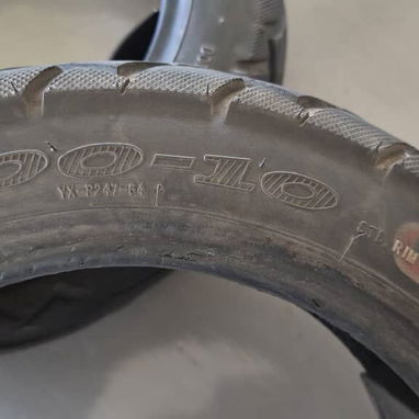 Gomas de moto eléctrica 300x10 de uso 3000 c/u. - Img 125053087