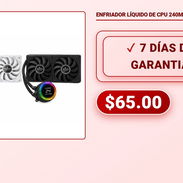 ENFRIADOR LÍQUIDO DE CPU 240MM LC-B240-T1 - Img 58211285