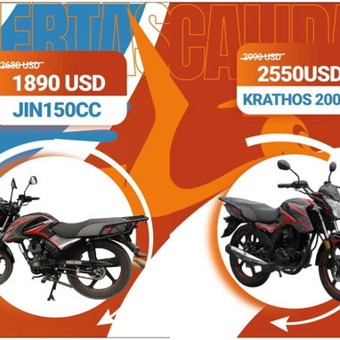 Motos de Combustión Treck trek 125cc 150cc 200cc 250cc MT ACORAZADA JIN KRATHOS KRATOS scooter - Img 111548060