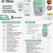 Batidoras de mano multifuncionales recargables - Img 55754357