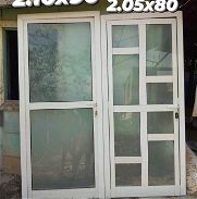 Se venden puertas y ventanas de aluminio con cristales se - Img 45740936