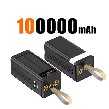 Power Bank Solar alta capacidad 100000mAh - 4/6