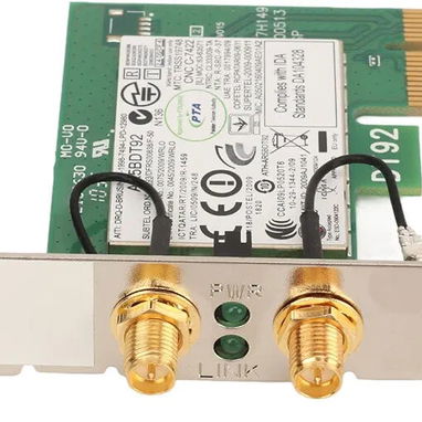 PCIE Card para Adaptador de tarjeta de red para banda 2.4ghz y 5ghz. - Img 122171074