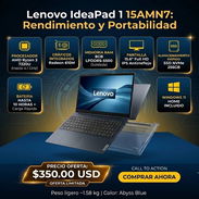 Laptop Lenovo ideaPad 1 15AMN7 - Img 57010391