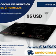 Cocina de induccion de 2 hornillas - Img 56087523