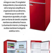 Refrigerador. Refrigerador Galanz. Refrigerador de 7 pies. Nevera. Freezer - Img 45650801
