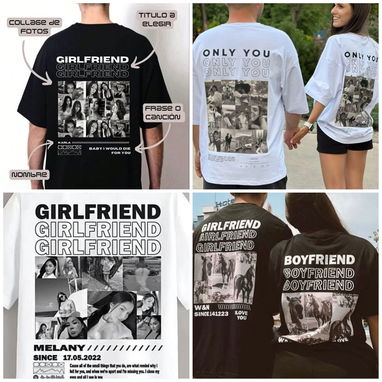Camisetas de pareja Exprésalo - Img 112351573