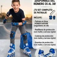 Patines, azules, negros - Img 55605020