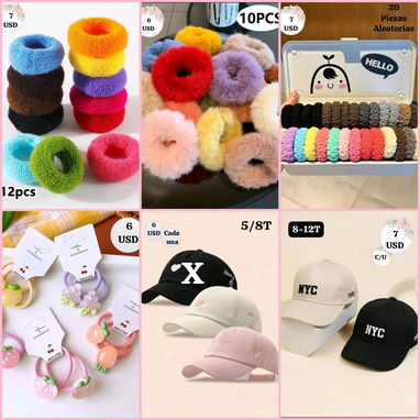 Accesorios para el cabello, medias, mochilas, carteras - 7/7