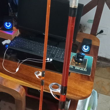 Vara de pescar de fibra de vidrio nueva - Img 123581193