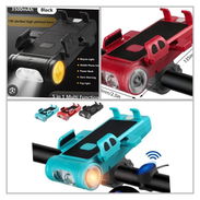 Portacelular con luces , timbre y powerbank - Img 57257450