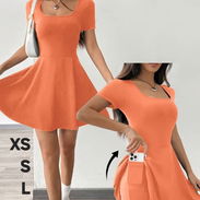 Vestidos deportivos naranja y rojo - Img 55836851