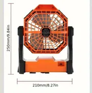 Ventilador usb recargable de alta potencia - Img 50112204