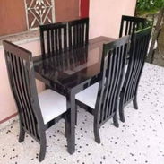 Juegos de comedor listos para entregar mensajería incluida - Img 55978741