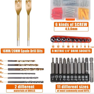 Kit Combinado de Herramientas Eléctricas LETTON - 2/3