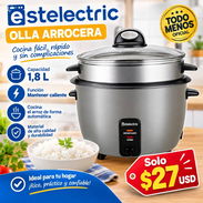 Estelectric olla arrocera, capacidad 1,8L - Img 58165839