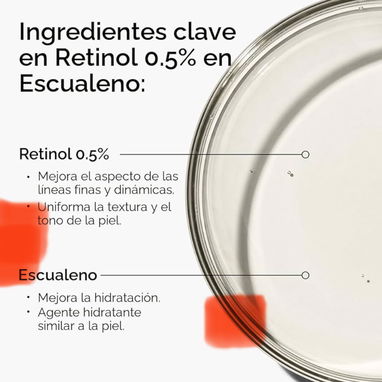 El Retinol 0,5% en Squalane Mejora la textura de tu piel - Img 120645100