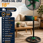 🍃 POTENCIA Y FRESCO EN 1 VENTILADOR 🍃 VENTILADOR EKO DE PEDESTAL 18". ENTREGA GRATIS FACTURA Y GARANTIA. 📲 54833699 - Img 56534004