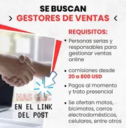 SE BUSCAN GESTORES DE VENTA - Img 48798762