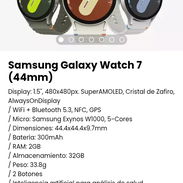 Samsung Galaxy Watch 7 (44mm). Nuevo con garantía - Img 51367489