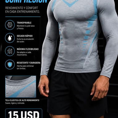 Enguatadas deportiva y de compresión - 5/8