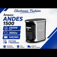AMPACE ANDES 1500 1462WH 2400W PICO 3600W Factura y garantía - Img 57759667