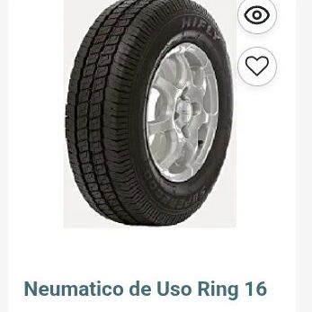 Neumáticos nuevo y de uso en buen estado - 6/10