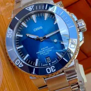 🔵  ¡ estreno !  🔵 🕰oris aquis date movimiento calibre 400 automático suizo de manufactura propia - Img 55307235