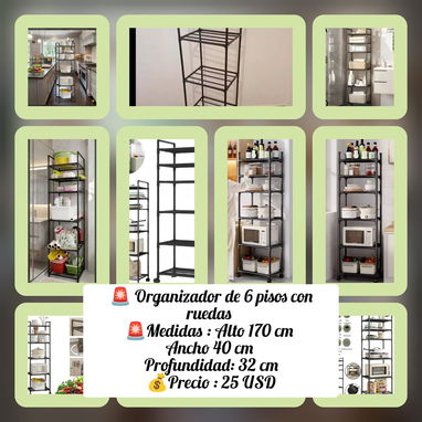 Vendo Estante de Baño – Organizador de pared o piso – Acero y plástico – Ahorra espacio 🧴 - Img 123965068