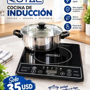 Cocina Royal d 1200W inducción más caldero - Img 58173100