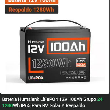 Baterias para Inversores de Diferentes Marcas y Capacidades P0931-AV005 - 2/5