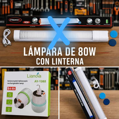 Ofertas de lámparas  recargables - Img 124626612