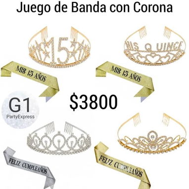 Globos, velas, coronas, bolsas de regalos, números inflables y con luces - Img 122277790