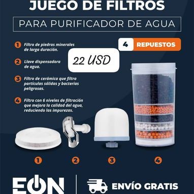 FILTROS DE AGUA Y RESPUESTOS PARA FILTROS - 4/5