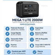 Estación de energía Oupes mega 1 Lite 570 - Img 56809101