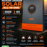 ☀️ INVERSOR CARGADOR SOLAR POWMR  ⚡ - Img 57095825