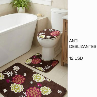 Cortinas y alfombras para baño - Img 123765022
