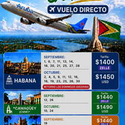 ✈️Boletos/Pasajes Aéreos por Agencia de Viajes hacia Guyana, Surinam y otros destinos con Visa aprobada. - Img 56478373