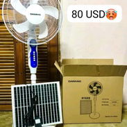 Ventiladores recargables con Panel Solar Dawnag - Img 56560626