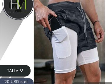 ☎️⚡⚡SHEIN - Shorts con licra de Hombre - Myla's COOL FITNESS - Img 62497562