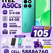 Lo más económico 😍😍😍 Venta de Celulares Nuevos, con sus accesorios y garantía 😌👌 - Img 57534702