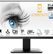 Monitor MSI (MP223) plano de 22" Full HD, 100Hz NUEVO en caja, Serie PRO - Img 45956815