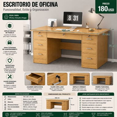 Escritorios de oficina - Img 125838504