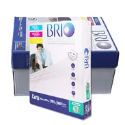 Paquete 500 Hojas de Papel Bond Blanco 75 g/m² CHAMEX/BRIO Tamaño Carta, 99% impresas sin atascos, 98% de blancura - Img 55015948
