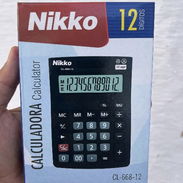 Calculadora Nikko de 12 Digitos - Img 56538131