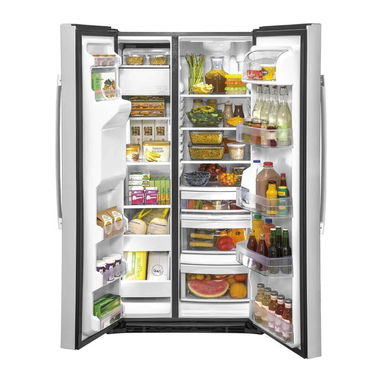 Refrigerador General Electric tipo side-by-side de 25 pies cúbicos - 53226526 - Img 122906075