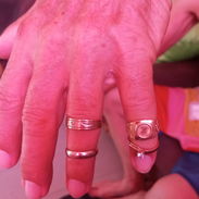 Vendo Anillos de Oro 10k solitario, compromiso y logo Geminis - Img 55684944